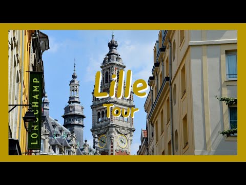 LILLE/France | Walking Tour 60fps