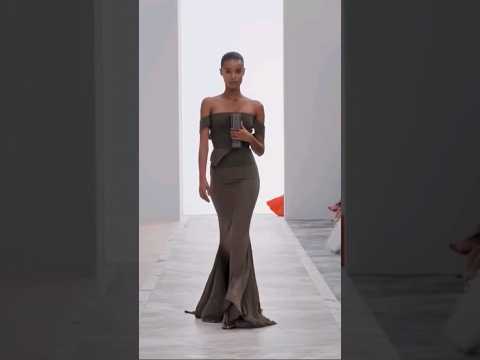 Malika Louback walking for Fendi Fall-winter 2023/24 Couture show 🖤