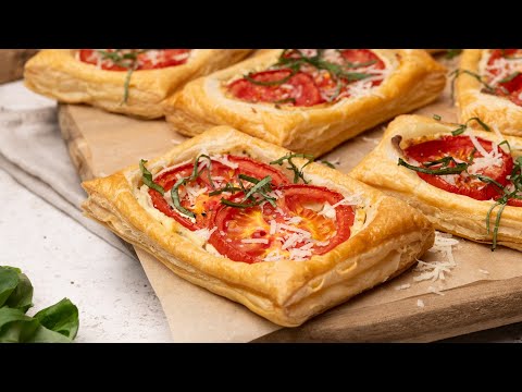 Cheese and Italian Herb Tomato Danish Recipe
