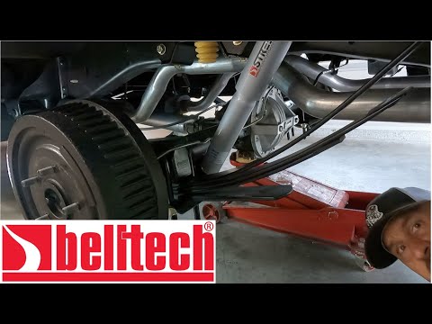 Lowering a Squarebody with Belltech!