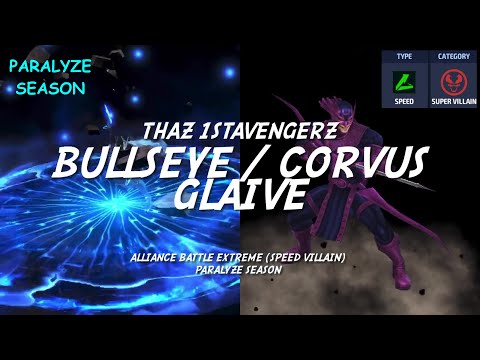 [New ABX] Bullseye & Corvus Glaive Speed Villain 9.3m.+ (Paralyze Season)
