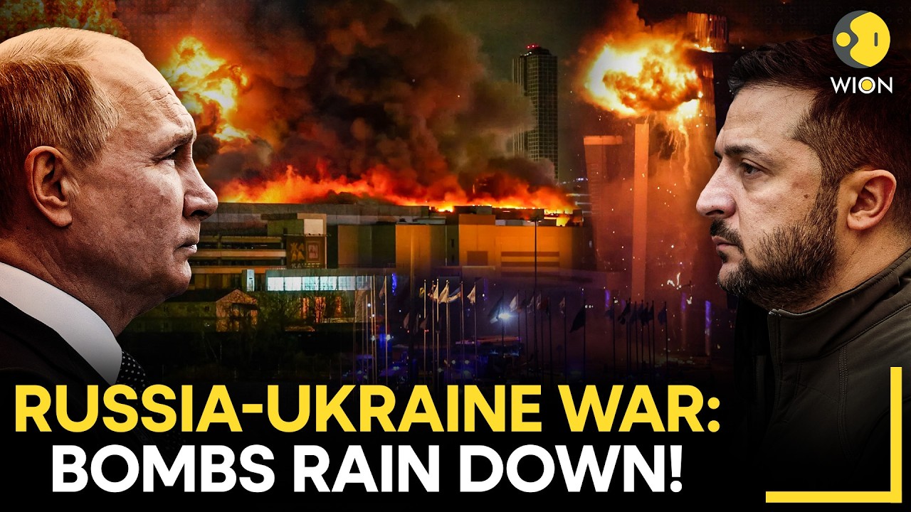 Russia UKraine War LIVE: War Escalates Overnight; Trains, Grain Terminals & Oil Sites Attacked |WION