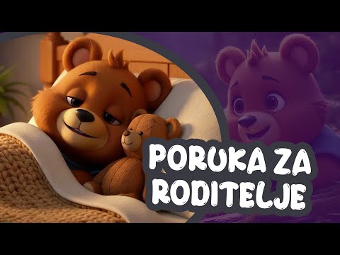 Roditelji, trebamo vas - Poruka Medvjeda Minje za mame i tate