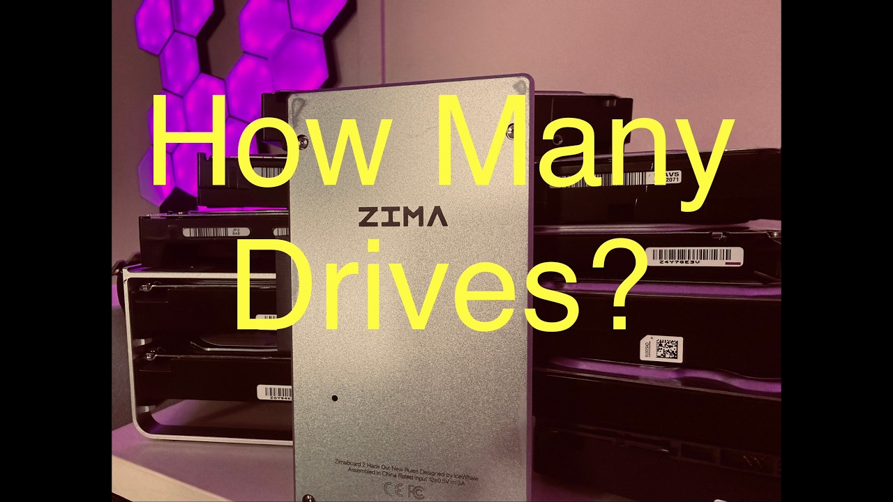 Zima Board 2 Server – How many drives?
