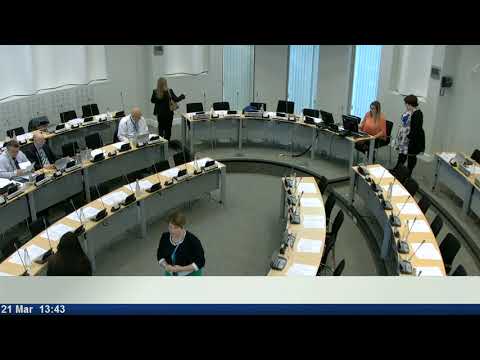 Webcast of Suffolk County Council Meeting 21 March 2019