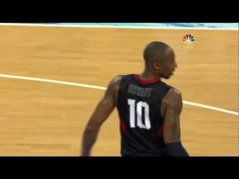 Kobe Bryant's clutchest game 2008 Olympics USA