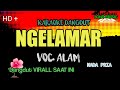 NGELAMAR ALAM KARAOKE DANGDUT NADA PRIA Jonsmusic