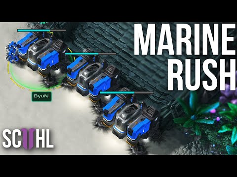 ByuN's TRIPLE Proxy Barracks! - Starcraft 2