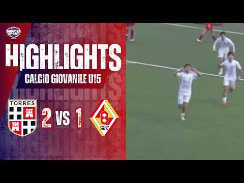 Youth Football U15N Serie C Group A - Torres - Bra 2-1 (Highlights)