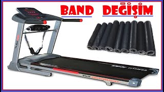 Koşu bandı band palet değişimi ayarlar hata mesajları detaylar