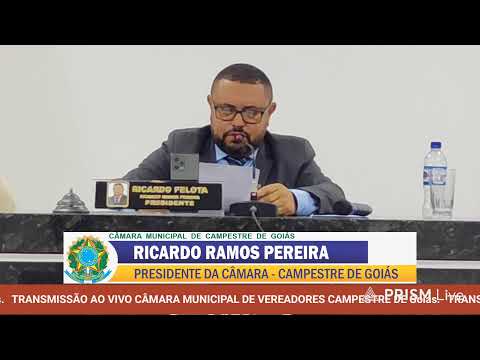 Transmissão ao vivo de Câmara Municipal de Campestre de Goiás