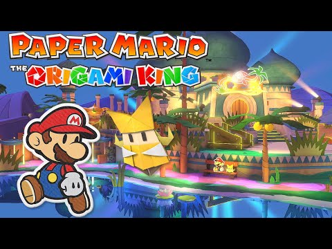 Paper Mario: The Origami King - Shroom City!