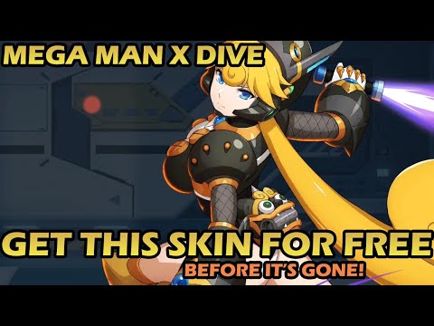 I can't believe this skin is free! Mega Man X DiVE Boss Rush Sigma Event Ninja Marino Skin
