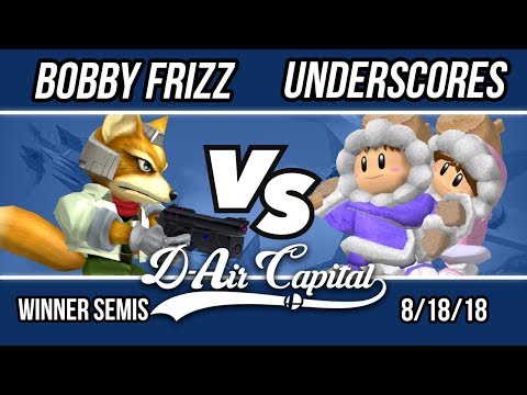 D-Air Capital 8 - Bobby Frizz (Fox,Peach) Vs. Underscores (ICs) - Winners Semis