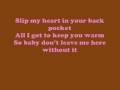 In My Pocket - Mandy Moore - With Lyrics