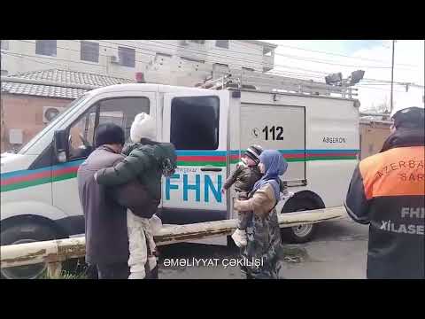 108-i azyaşlı olmaqla ümumilikdə 547 nəfər təhlükəsiz əraziyə təxliyə edilib