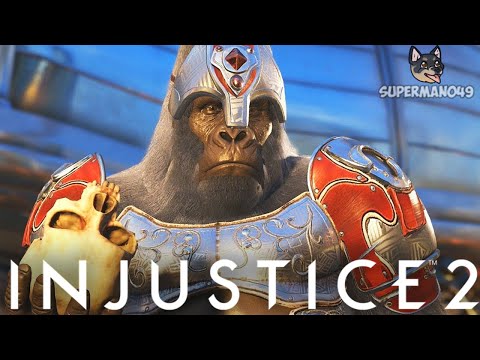THE HARDEST CHARACTER TO USE IN INJUSTICE 2 - Inustice 2: "Gorilla Grodd" Gameplay (Online Matches)
