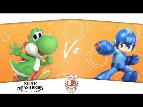 Smashing Barrels 3 Pints — Undergod (Yoshi) vs Morpheus (Mega Man)