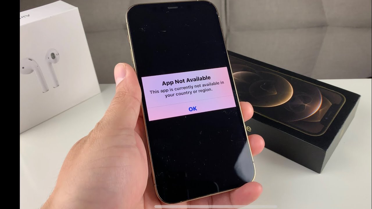 How to resolve that this app is currently not available in your country or region? Tipseri