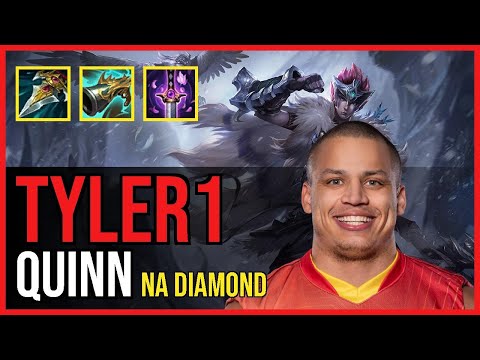 Tyler1 - QUINN vs. RIVEN Top | NA Diamond I