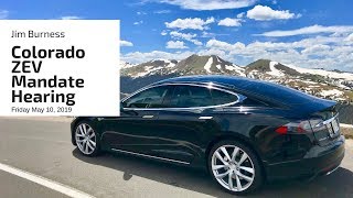 Why Colorado should adopt the ZEV mandate - Jim Burness (audio only)