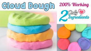Super Soft Cloud Dough Recipe | How to make Play Dough at Home | How to make Air Dry Clay at Home
