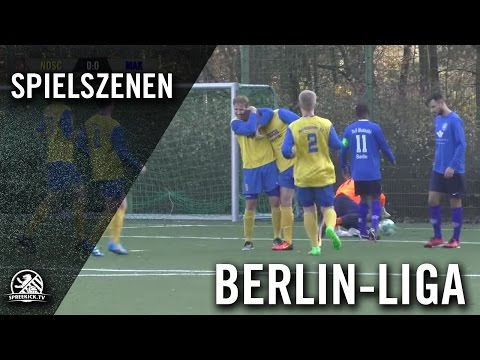 Nordberliner SC - TuS Makkabi (Berlin-Liga) - Spielszenen | SPREEKICK.TV