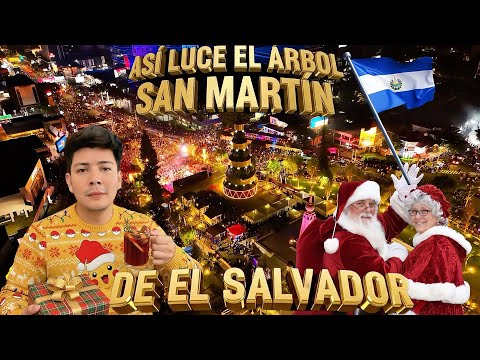  ÁRBOL NAVIDEÑO SAN MARTÍN AMBIENTE NAVIDEÑO / El Salvador 