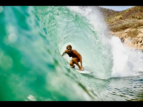 Stephanie Gilmore Surfing Perfect Waves in Mexico