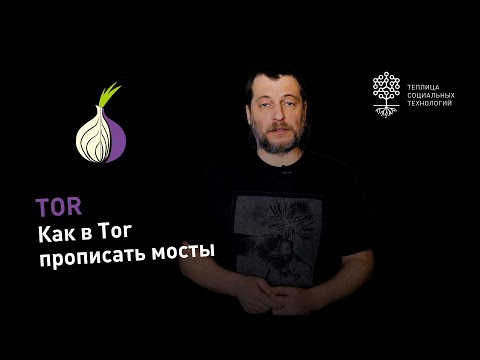 Как прописать мосты в браузере Tor