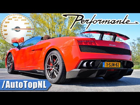 LAMBORGHINI GALLARDO PERFORMANTE | 100-200 ACCELERATION POV & INCREDIBLE SOUND by AutoTopNL
