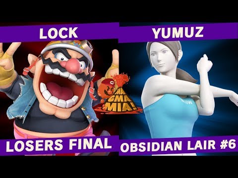 Lock(Wario) vs Yumuz(Wii Fit Trainer) - LOSERS FINAL - OBSIDIAN LAIR #6