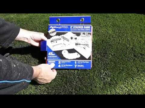 Avanti Pro 8" Dado Blades