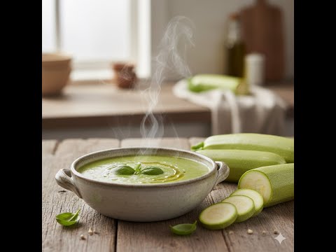 Recette de Potage au zucchini facile et rapide
