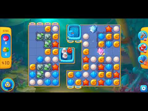 Fishdom. 5781 level no boosters and diamonds