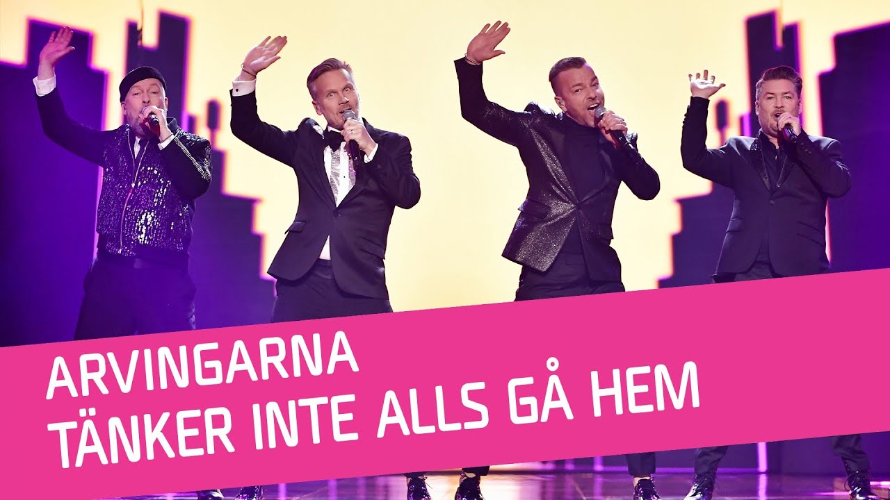 Melodifestivalen 2021 Arvingarna "Tänker inte alls gå hem"