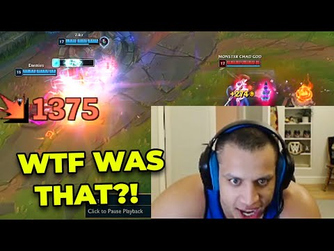 Tyler1 Shocked by Caitlyn One SHOT