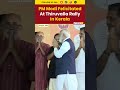 PM Narendra Modi Felicitated At Thiruvalla Rally In Kerala Ahead Of Elections | NewsX - Video