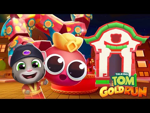 Talking Tom Gold Run - Fortune Tom in China Update 2025 vs Chinese version 2023 🐍🧧🎎