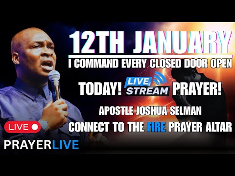 TONIGHT! I COMMAND ALL CLOSED DOORS OPEN🔥| APOSTLE JOSHUA SELMAN #apostlejoshuaselman #Jesus #prayer