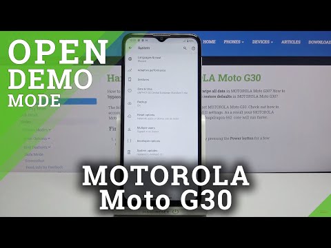 How to Enable Demo Mode in Motorola Moto G30 – Run Your Smartphone in Demo Mode