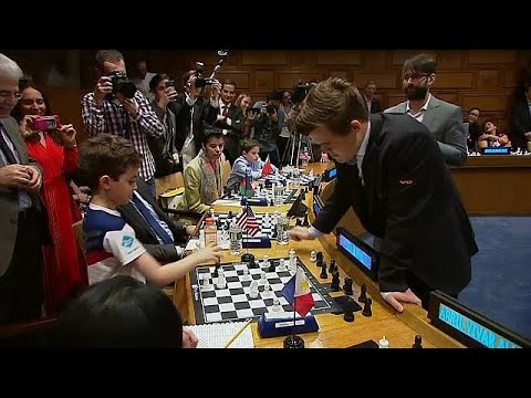 Магнус обыграл мир в шахматы