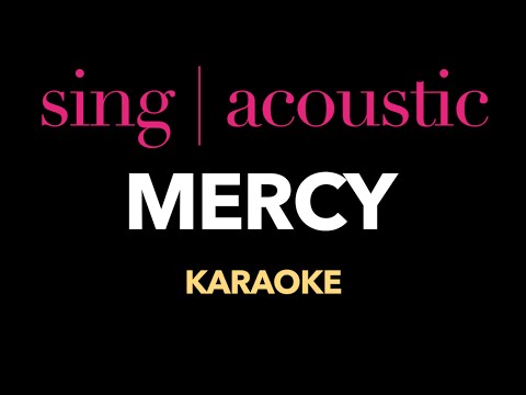 Shawn Mendes - Mercy (Karaoke/ Instrumental)