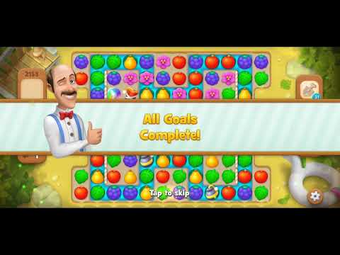 GardenScapes level 2151, 2152, 2153, 2154, 2155, 2156, 2157, 2158, 2159, 2160. No boosters