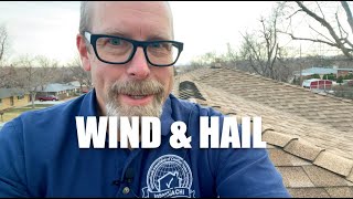 Wind & Hail Damage to the Roof