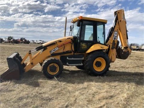 We brought a TLB to the farm...