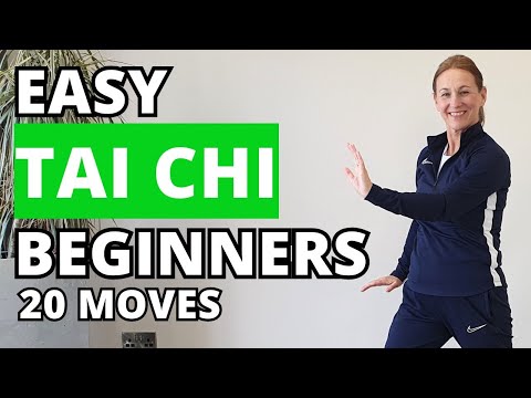 TAI CHI - EASY BEGINNERS MOVES - 20 Mins #taichi #beginnerstaichi