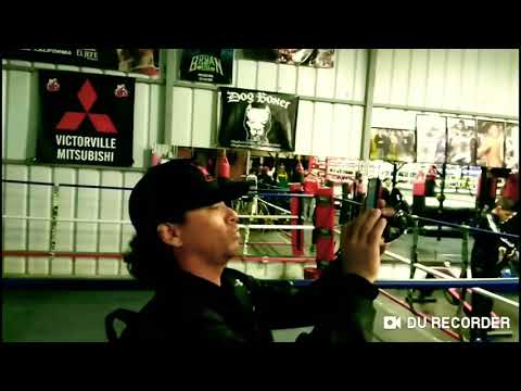 Toro spars 12 rounds 5 kids @ Robert Garcia Boxing Academy
