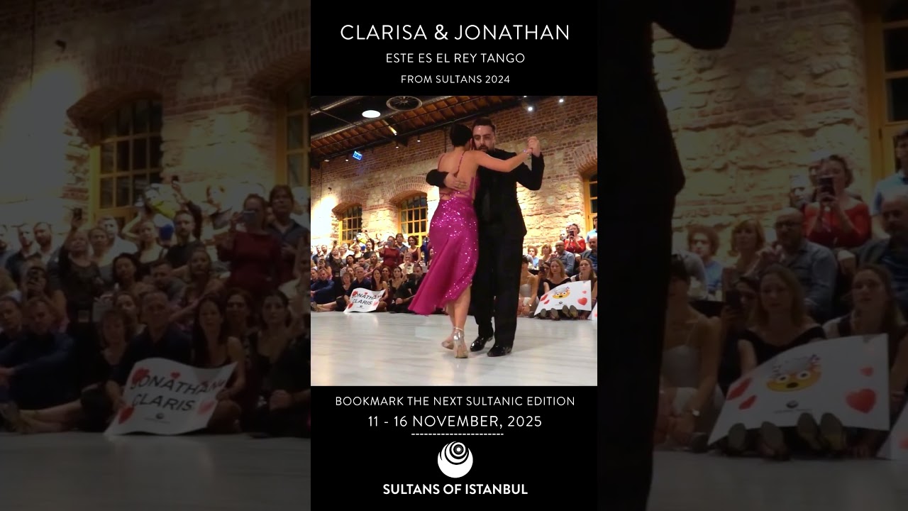 Video thumbnail for Jonathan Saavedra & Clarisa Aragón , Este Es El Rey Tango , Sultans of Istanbul Tango Festival 2024