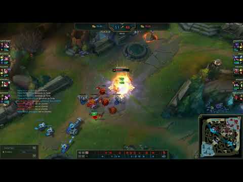 Jax vs Fiora Late game lvl 18 full stuff saison 11/12